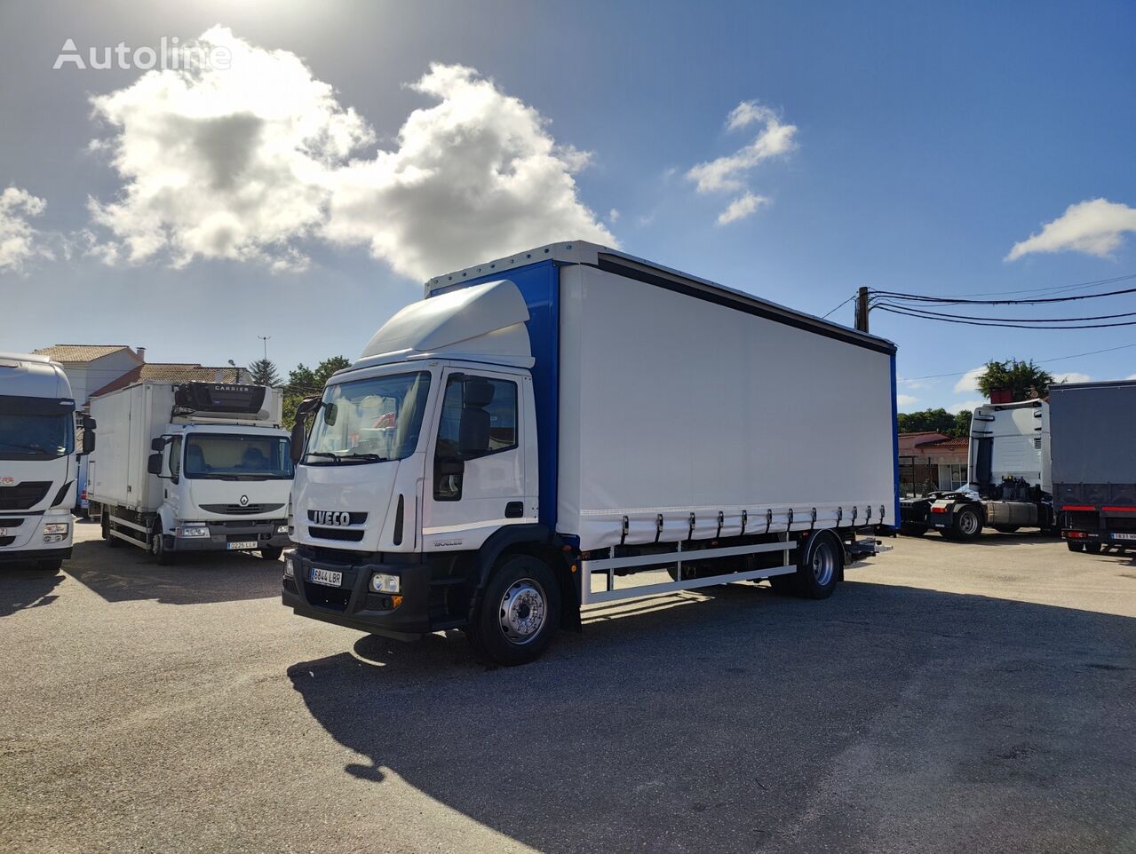 IVECO EUROCARGO ML190EL28P Schiebeplanen-LKW