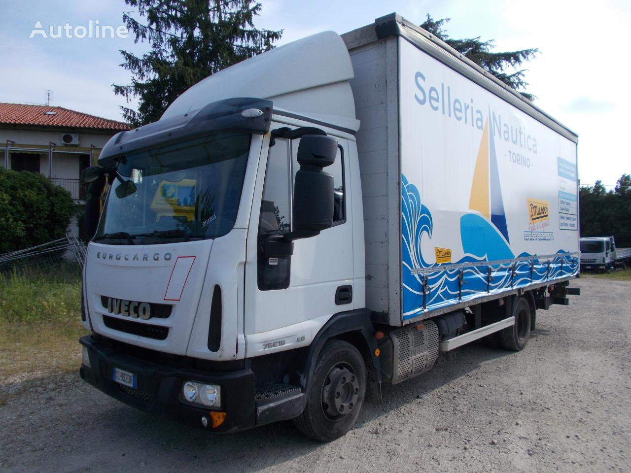 IVECO EUROCARGO ML75E19 curtainsider truck