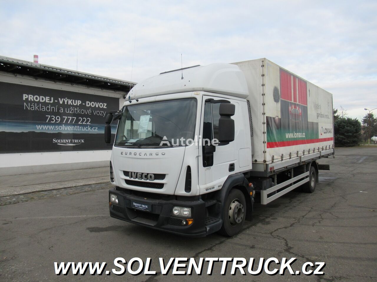 شاحنة ذات أغطية جانبية IVECO Eurocargo 120E25