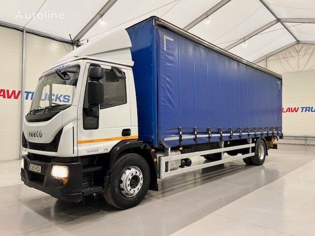 thùng kéo rèm cho xe tải IVECO Eurocargo 180E25 E6 4x2 Day Cab Curtainsider