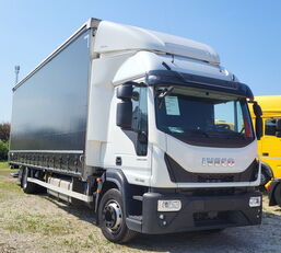 ciężarówka firanka IVECO Eurocargo ML 160E28 E6 Glob / 21 europallets