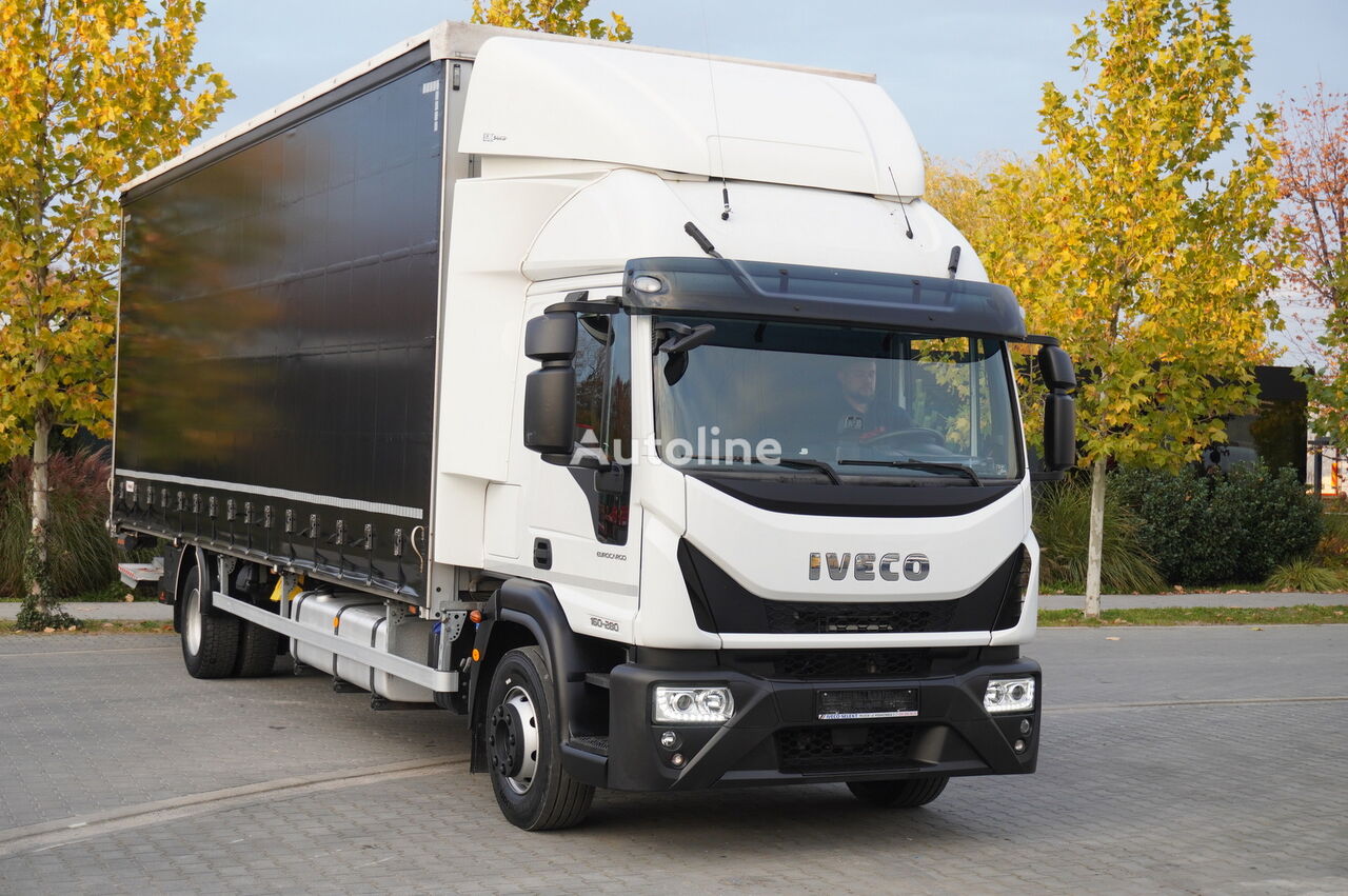 Camion rideaux coulissants IVECO Eurocargo ML 160E28 E6 Glob / 21 europallets - Autoline