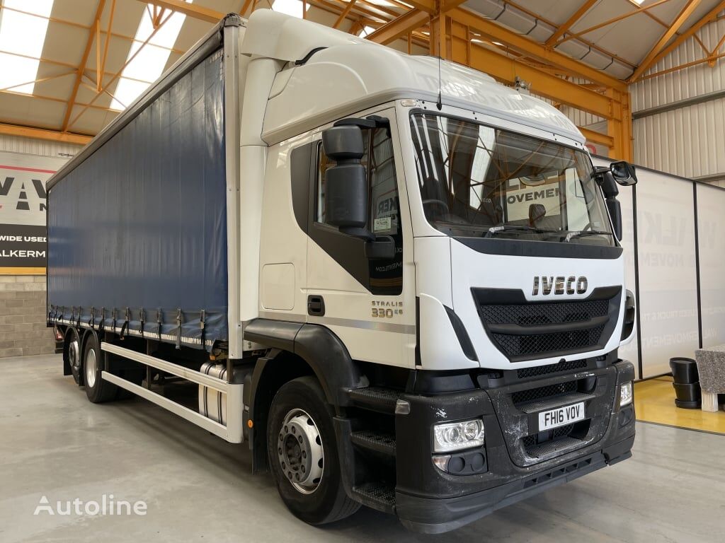 грузовик штора IVECO STRALIS 26 TONNE *EURO 6*, 6X2 CURTAINSIDER – 2016 – FH16 VOV