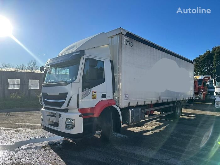 грузовик штора IVECO Stralis 190s31centina e telo+sponda 2017