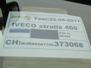 Купить грузовик штору IVECO Stralis 460 + 6X2 + RETARDER + 2.73H + LIFT + EURO 6 - Изображение 35 | Autoline LV Грузовик штора IVECO Stralis 460 + 6X2 + RETARDER + 2.73H + LIFT + EURO 6 | Изображение 35 - Autoline