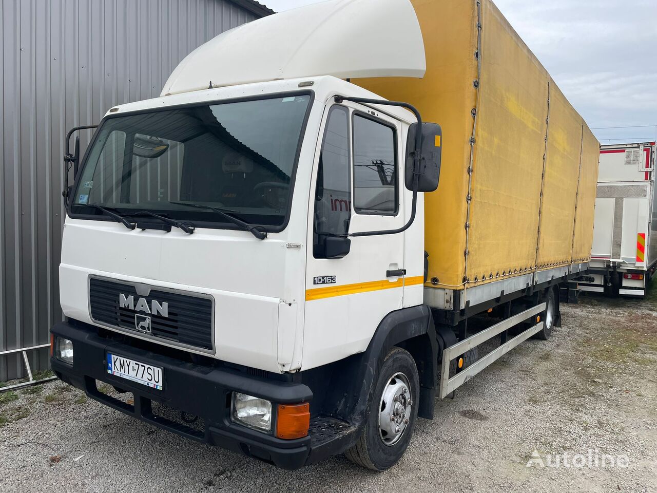 MAN 10.163 Schiebeplanen-LKW