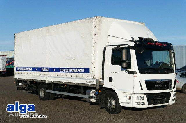 MAN 12.220 TGL BL 4x2, 7.200mm lang, LBW, AHK, Klima curtainsider truck