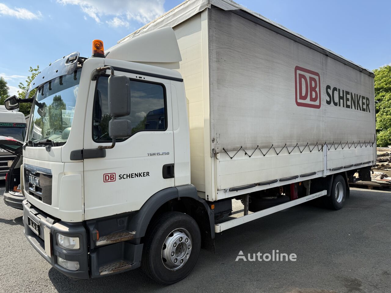 MAN 15.250 curtainsider truck for sale | Autoline ZA MAN 15.250 curtainsider truck - Autoline