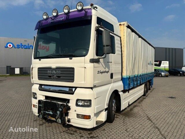 MAN TGA 26 530 FIVE STAR EDITION 6X2-2 LL FULL OPTION ONLY 544000 KM curtainsider truck