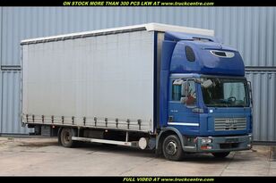 camião com lona deslizante MAN TGL 8.180,  7,5 TONS, 18 PALLETS