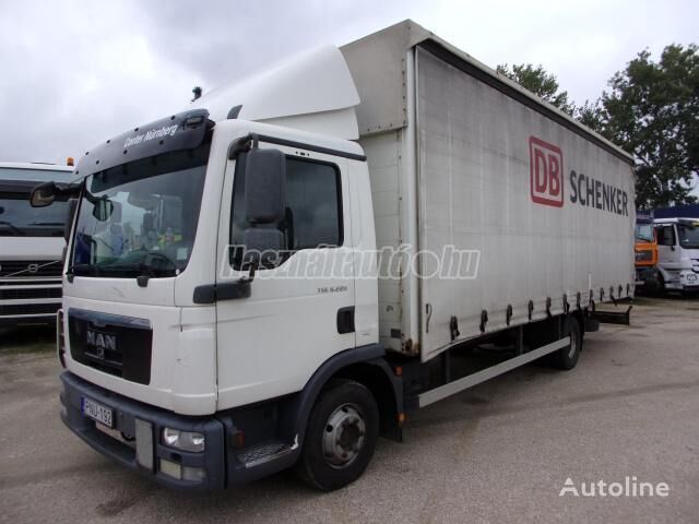 MAN TGL 8.220 curtainsider truck