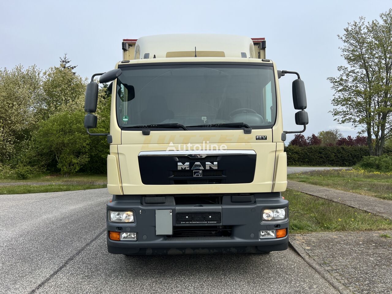 MAN TGM 18.250 schuifzeilen vrachtwagen