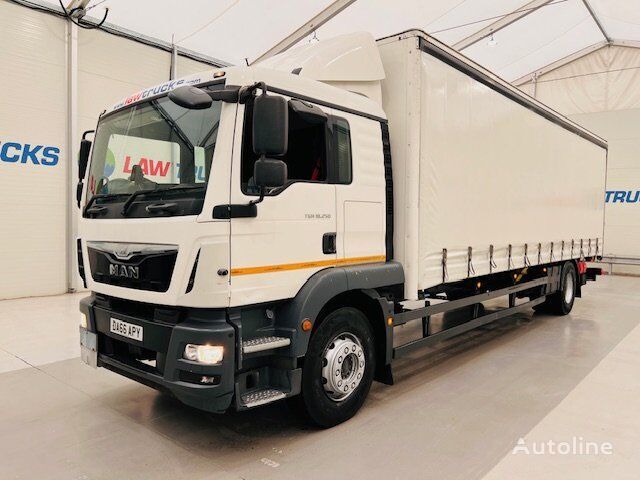 MAN TGM 18.250  curtainsider truck