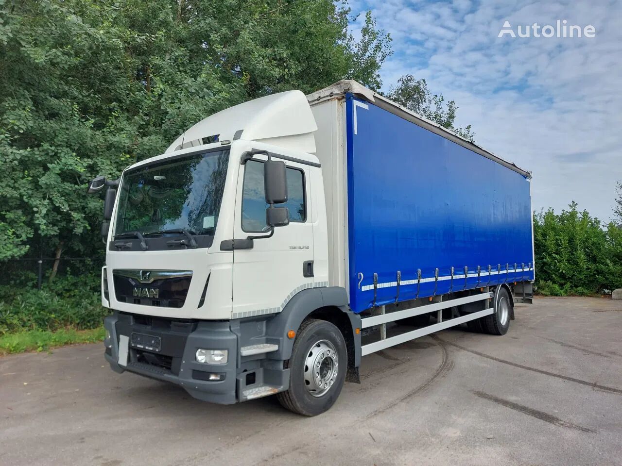 MAN TGM 18.250 BL SchiebeDach -Plane // LBW 2.000kg TOP! curtainsider truck