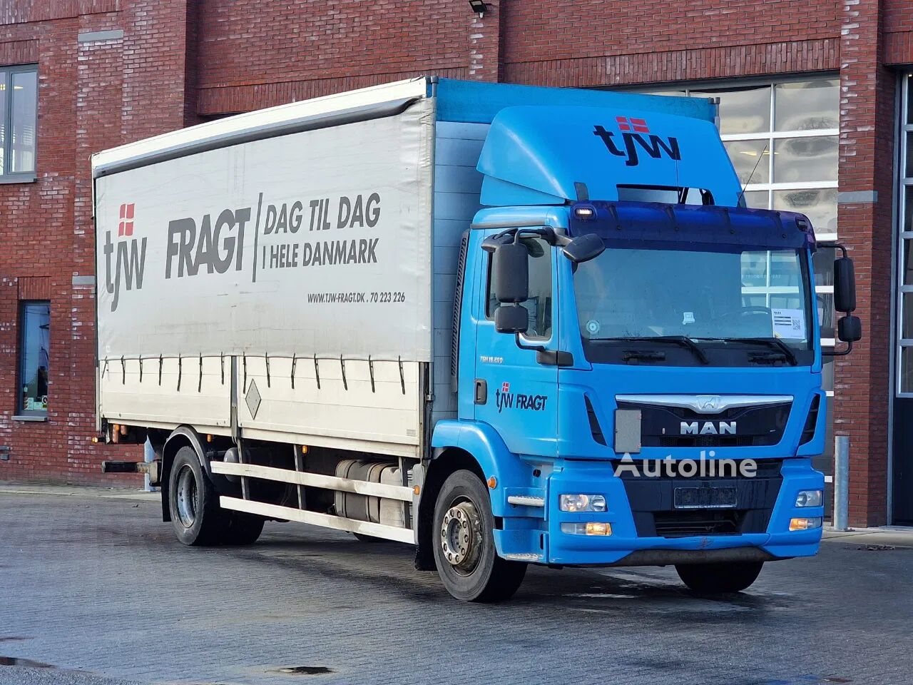 MAN TGM 18.290 - Tautliner with sideboards - Loadlift - Full air - E kayar perdeli kasalı kamyon - Autoline