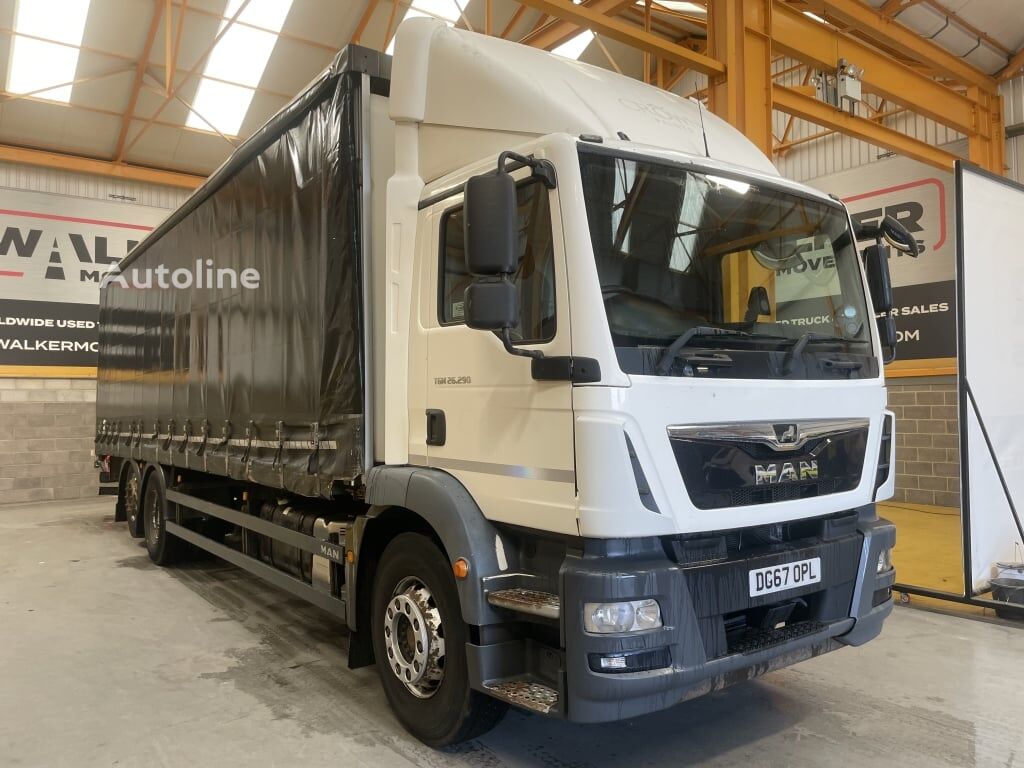 MAN TGM 26.290 camión con lona corredera - Autoline