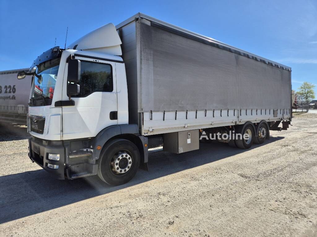 MAN TGM 26.290 6x2-4 //Lift// curtainsider truck - Autoline
