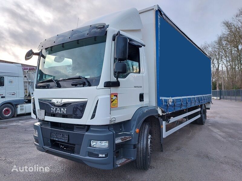 MAN TGM18.250BL-EURO 6 curtainsider truck