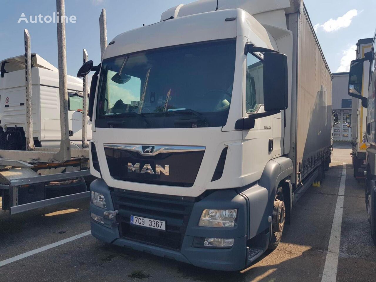 MAN TGS 18.420 curtainsider truck - Autoline