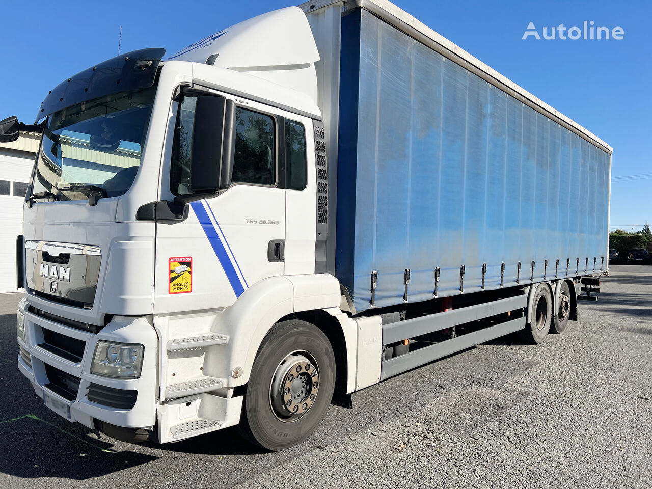 MAN TGS 26.360 Schiebeplanen-LKW