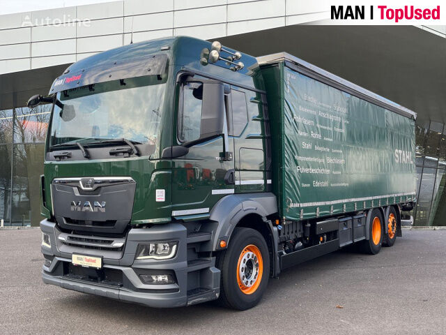 MAN TGS 26.430 6x2-4 BL CH curtainsider truck