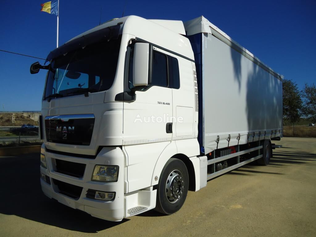 MAN TGX 18 400 curtainsider truck