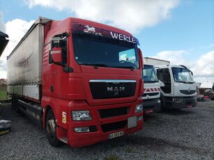 MAN TGX 26.360 Winda Dhollandia Firana 3 Osie Webasto  curtainsider truck