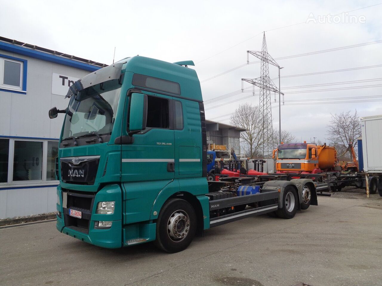 Грузовик штора MAN TGX 26.440 6x2 BDF Hydraulik - Autoline