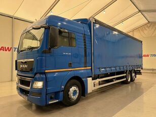 &phi;&omicron;&rho;&tau;&eta;&gamma;ό &mu;&epsilon; &kappa;&alpha;&rho;ό&tau;&sigma;&alpha; &kappa;&omicron;&upsilon;&rho;&tau;ί&nu;&alpha; MAN TGX 26.440 6x2 Sleeper Cab Curtainsider