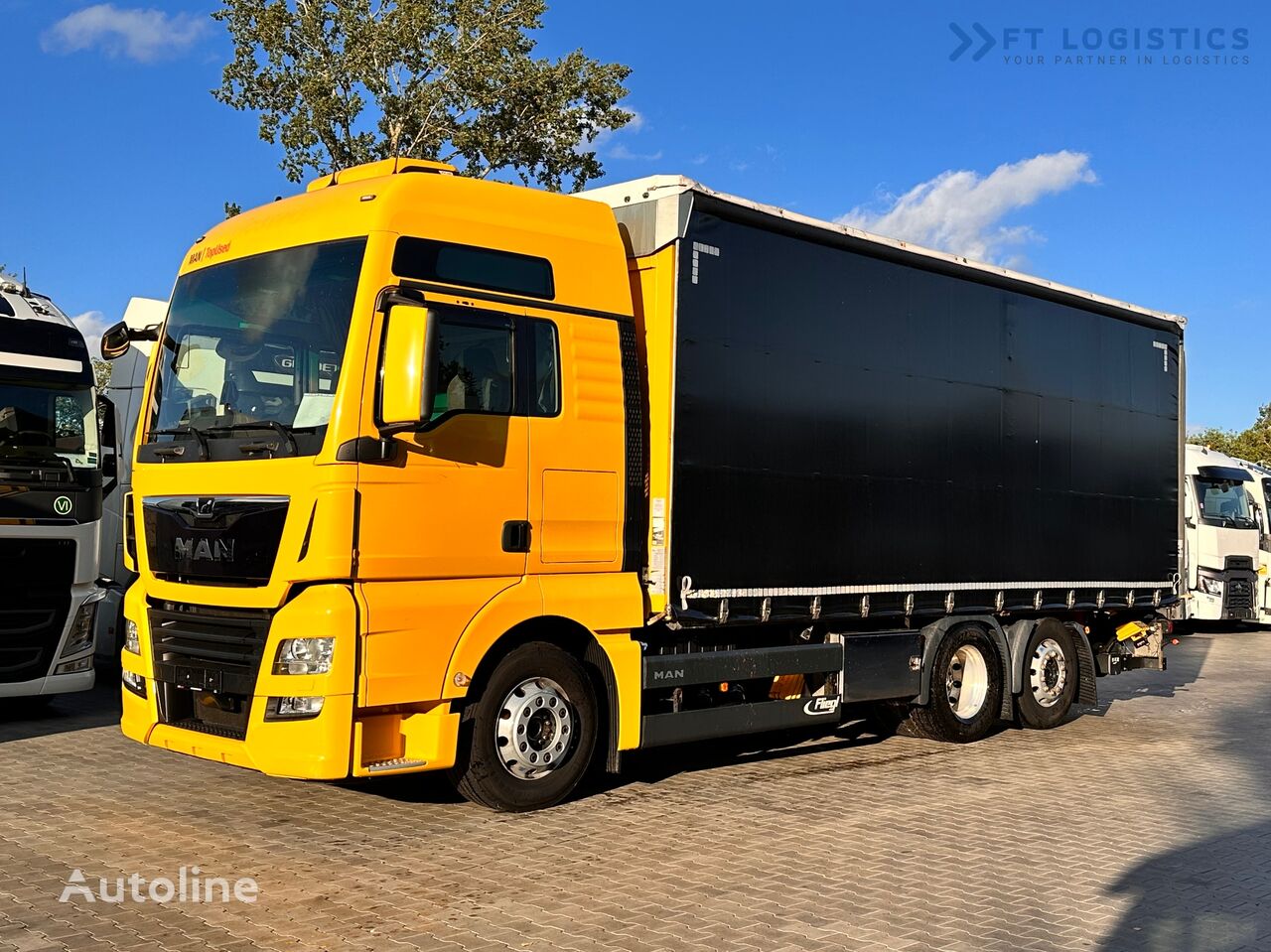 MAN TGX 26.460 6X2 / XXL CABIN / CURTAIN SIDE / LIFTGATE / AUTOMATIC camión con lona corredera