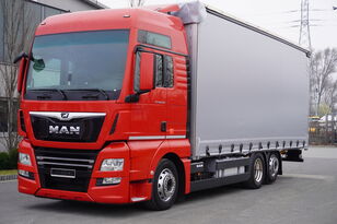 شاحنة ذات أغطية جانبية MAN TGX 26.510 BDF E6 6X2 / MEGA / Curtain