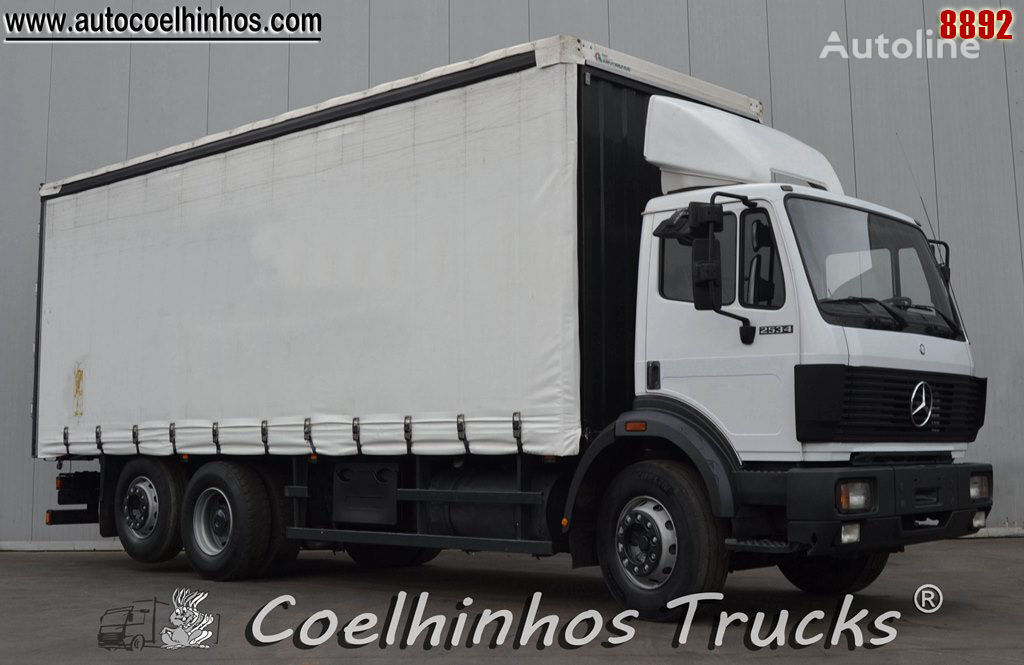 camion cu prelata culisanta Mercedes-Benz 2534 SK