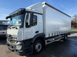 Mercedes-Benz ACTROS 1827 L Pritsche 7,3 m LBW 2 T*SCHIEBE curtainsider truck