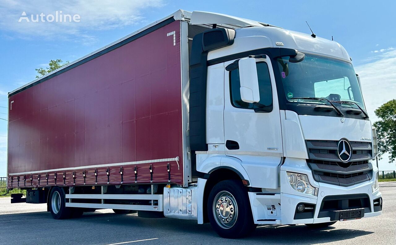 Mercedes-Benz ACTROS 1832 / FIRANKA / 23 EUROPALETY / AUTOMAT / 2017 ROK curtainsider truck