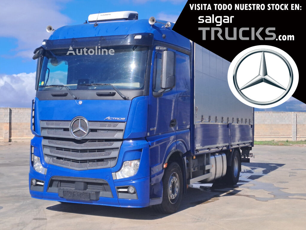 کامیون چادری Mercedes-Benz ACTROS 1843LS - Autoline