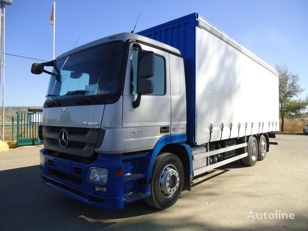 شاحنة ذات أغطية جانبية Mercedes-Benz ACTROS 25 44