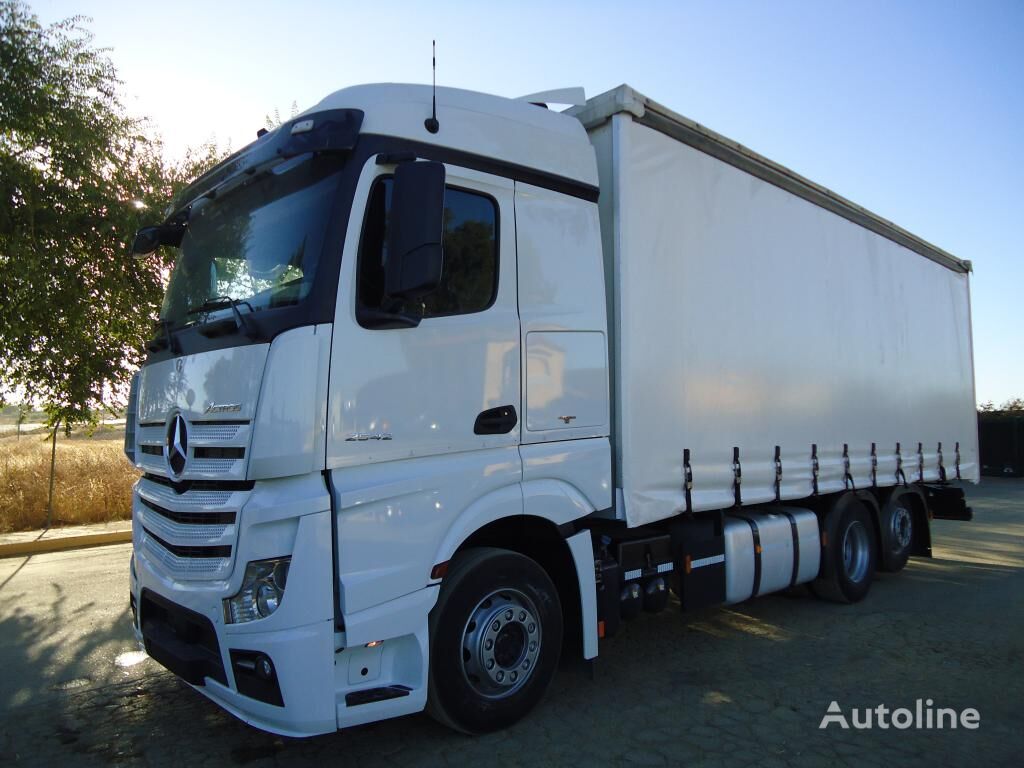 شاحنة ذات أغطية جانبية Mercedes-Benz ACTROS 25 45