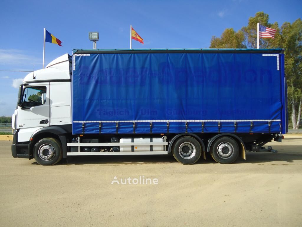 camião com lona deslizante Mercedes-Benz ACTROS 25 45