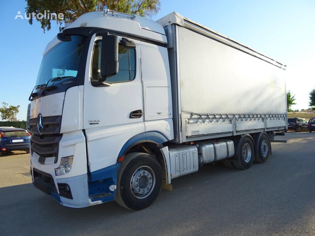 Mercedes-Benz ACTROS 25 51 curtainsider truck