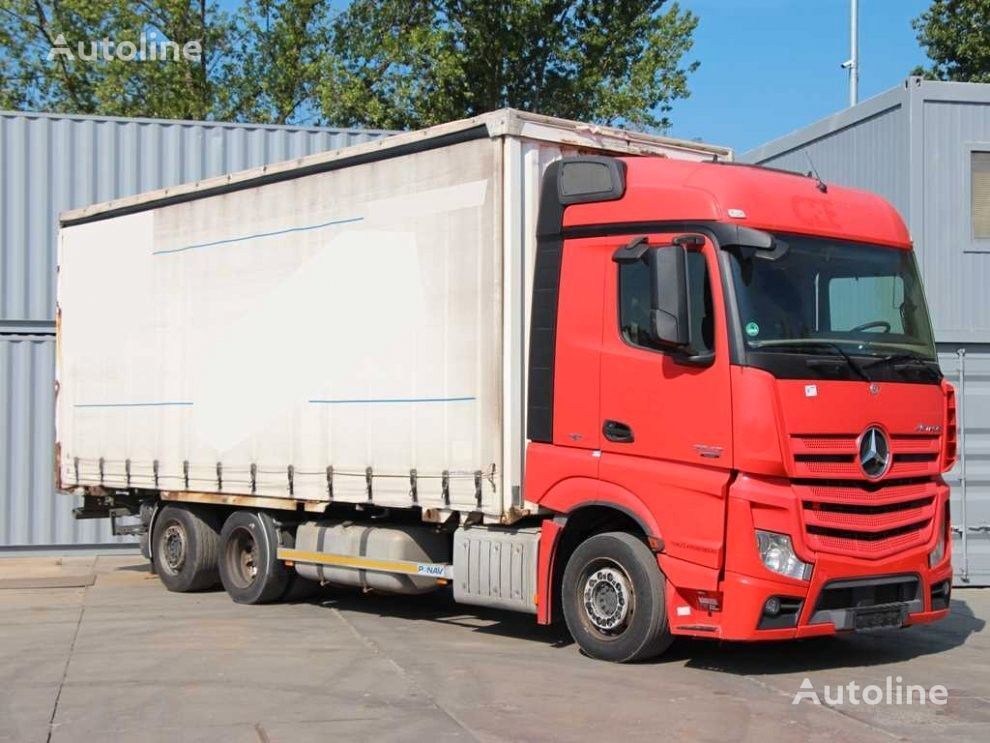 Mercedes-Benz ACTROS 2542 camión con lona corredera