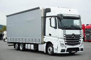 Mercedes-Benz ACTROS / 2545 / E 6 / ACC / FIRANKA / 20 PALET Schiebeplanen-LKW