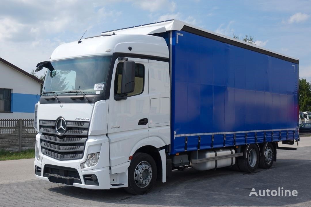 грузовик штора Mercedes-Benz ACTROS 2545 / FIRANKA / MEGA / AUTOMAT / EURO 6