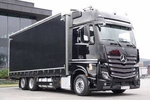 Mercedes-Benz ACTROS 2551 / 6x2 / FIRANKA - 7,8 m / SOLÓWKA / PODNOSZONY DACH curtainsider truck