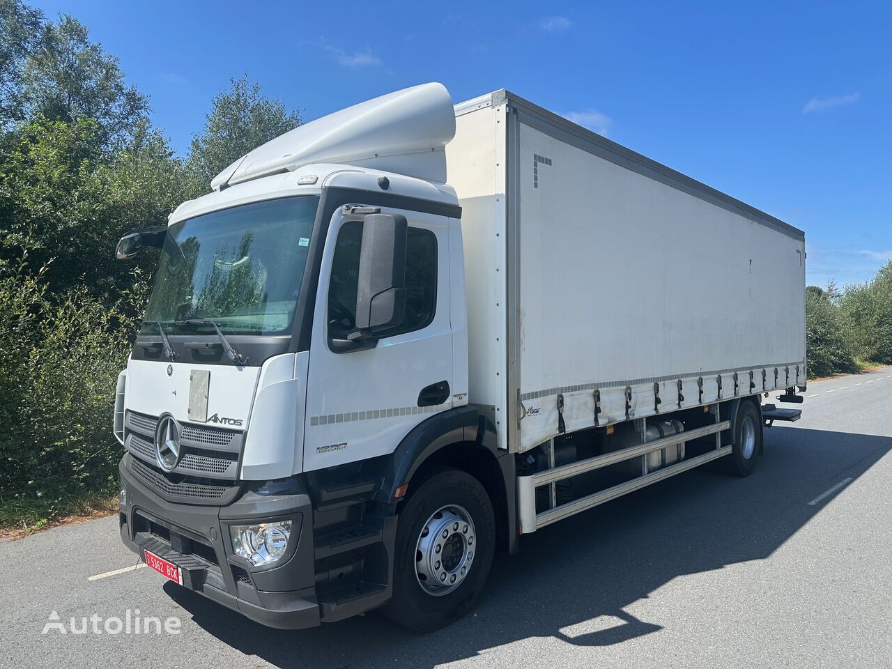 Mercedes-Benz ANTOS 1830 EURO 6 19T TAULINER curtainsider truck