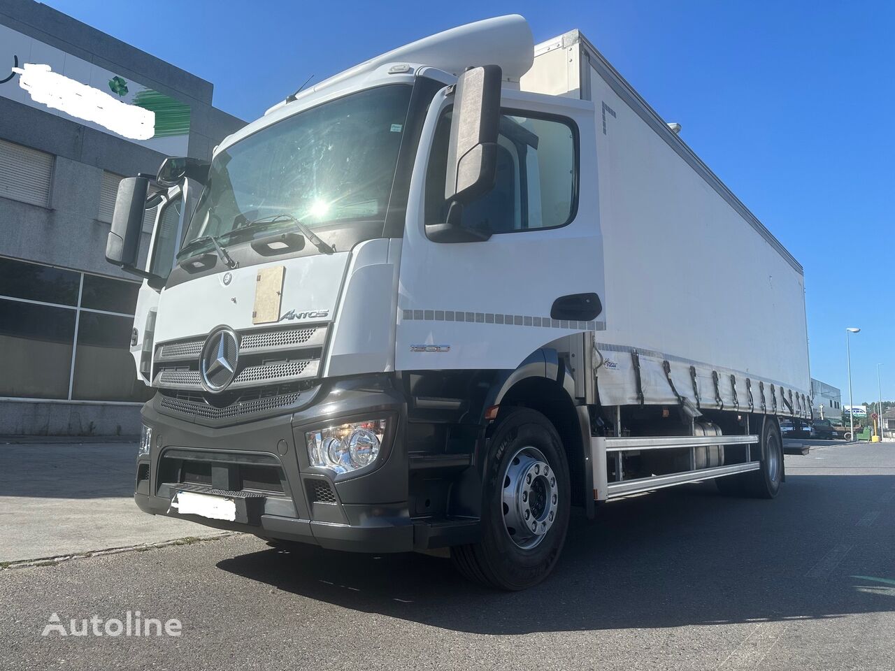 Mercedes-Benz ANTOS 1830 EURO6 19T TAULINER liukukapellikuorma-auto