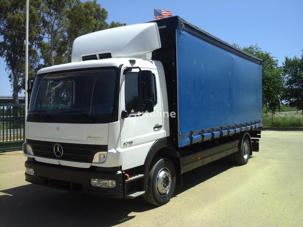 شاحنة ذات أغطية جانبية Mercedes-Benz ATEGO 12 18