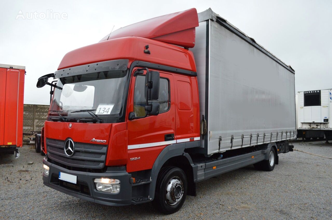 Mercedes-Benz ATEGO 1224  camión con lona corredera