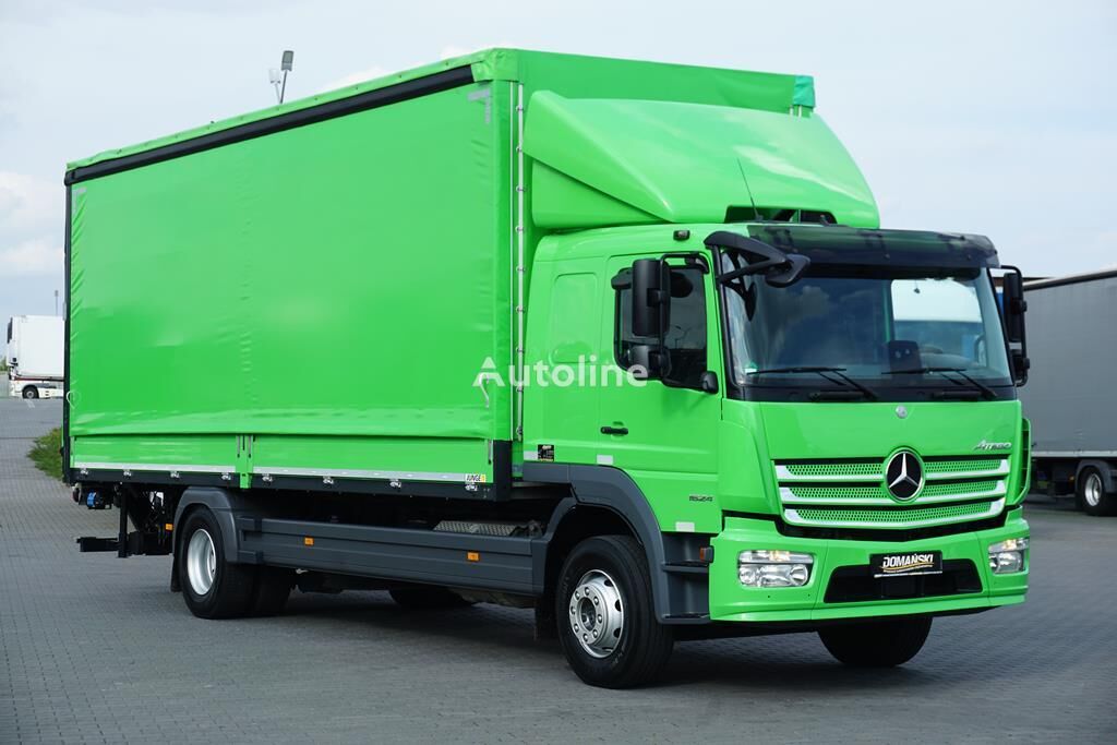 Mercedes-Benz ATEGO / 1624 / ACC / E 6 / BURTO FIRANKA + WINDA / ŁAD. 8360 KG  lastbil glidende gardiner