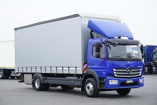 Mercedes-Benz ATEGO / 1630 / ACC / E 6 / FIRANKA / 18 PALET / ŁAD. 8880 KG camión con lona corredera