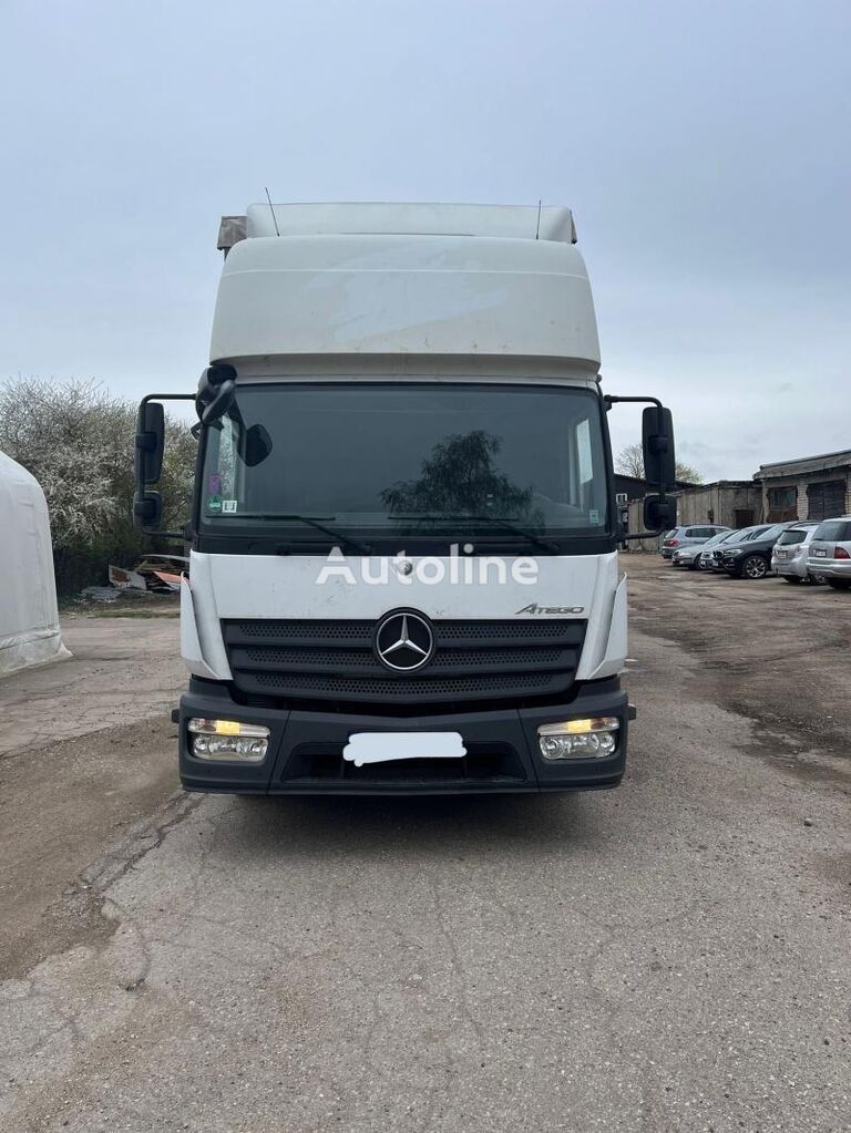 Mercedes-Benz ATEGO 823  curtainsider truck + curtain side trailer